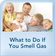 What to do if you smell gas
